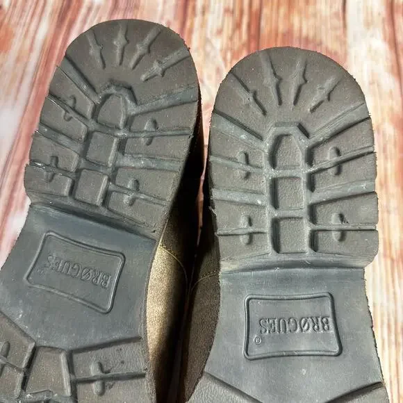 Brogues By BOC Womens Size 8 M Brown Leather Lightweight Shoes Oxfords - Picture 9 of 10